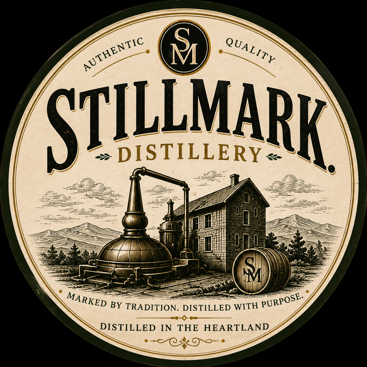 Stillmark Distillery — Authentic Quality seal
